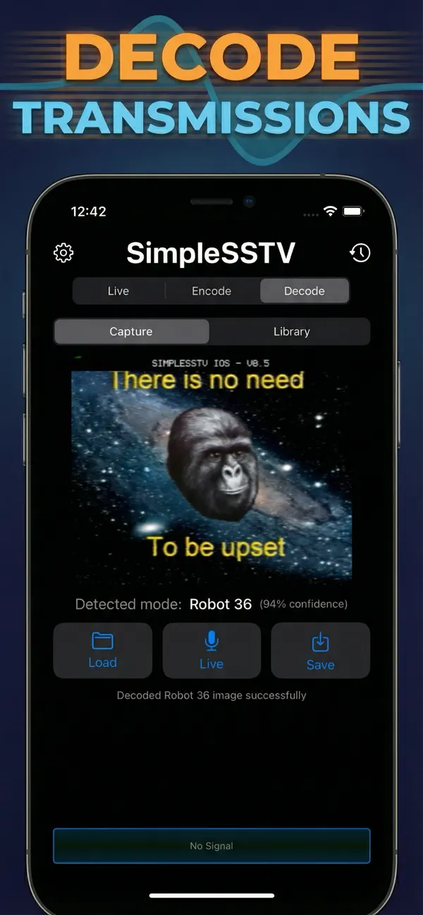 #3. SimpleSSTV (iOS) di: Jeroen Rombouts