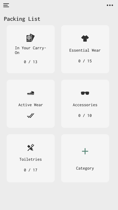 Roamer - Plan & Pack Screenshot
