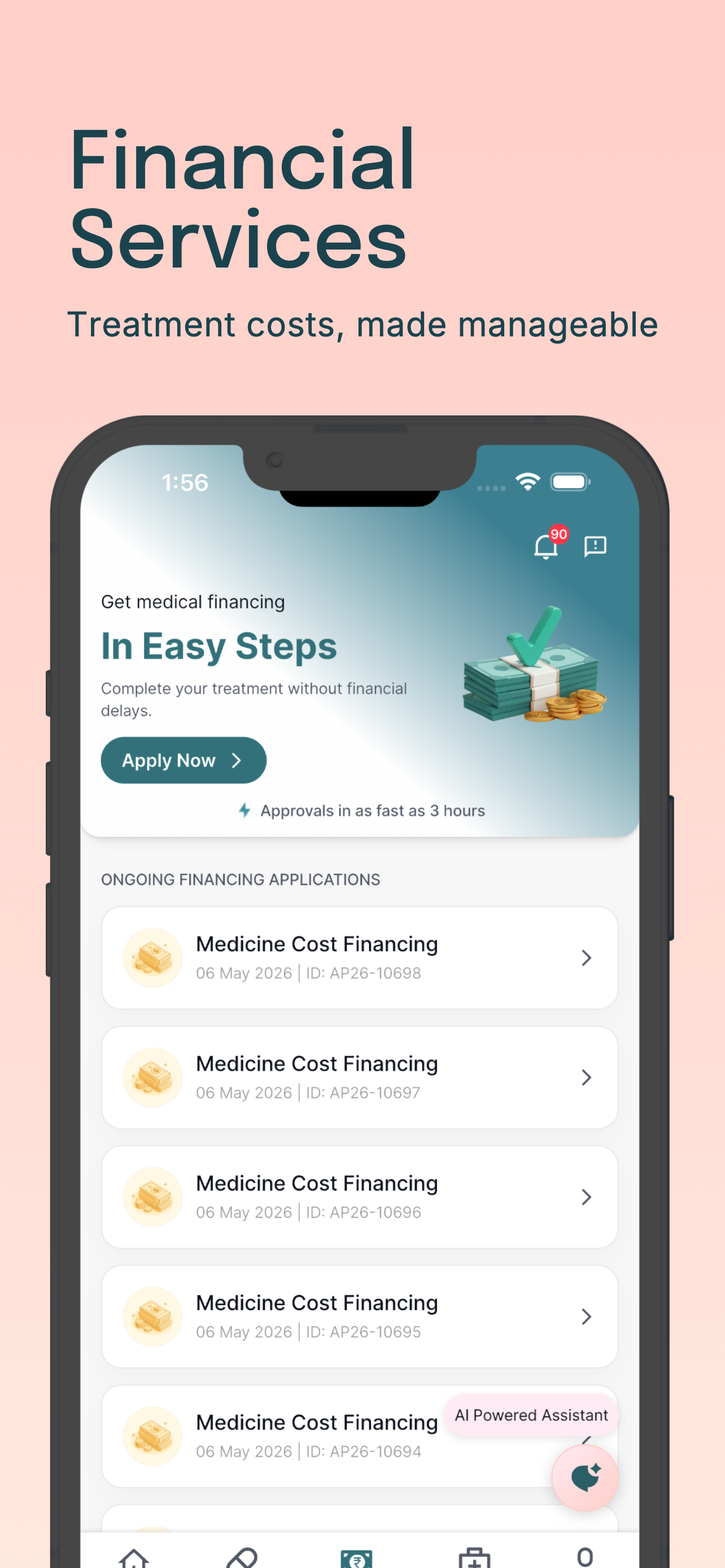 icanheal: Finance & Support screenshot 3