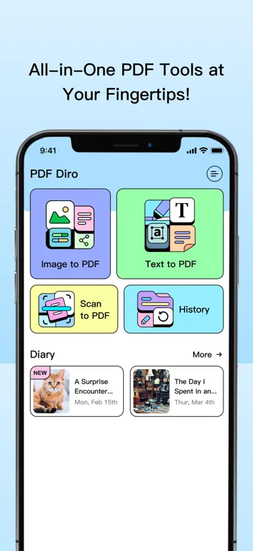 PDF Diro screenshot 1 of 4