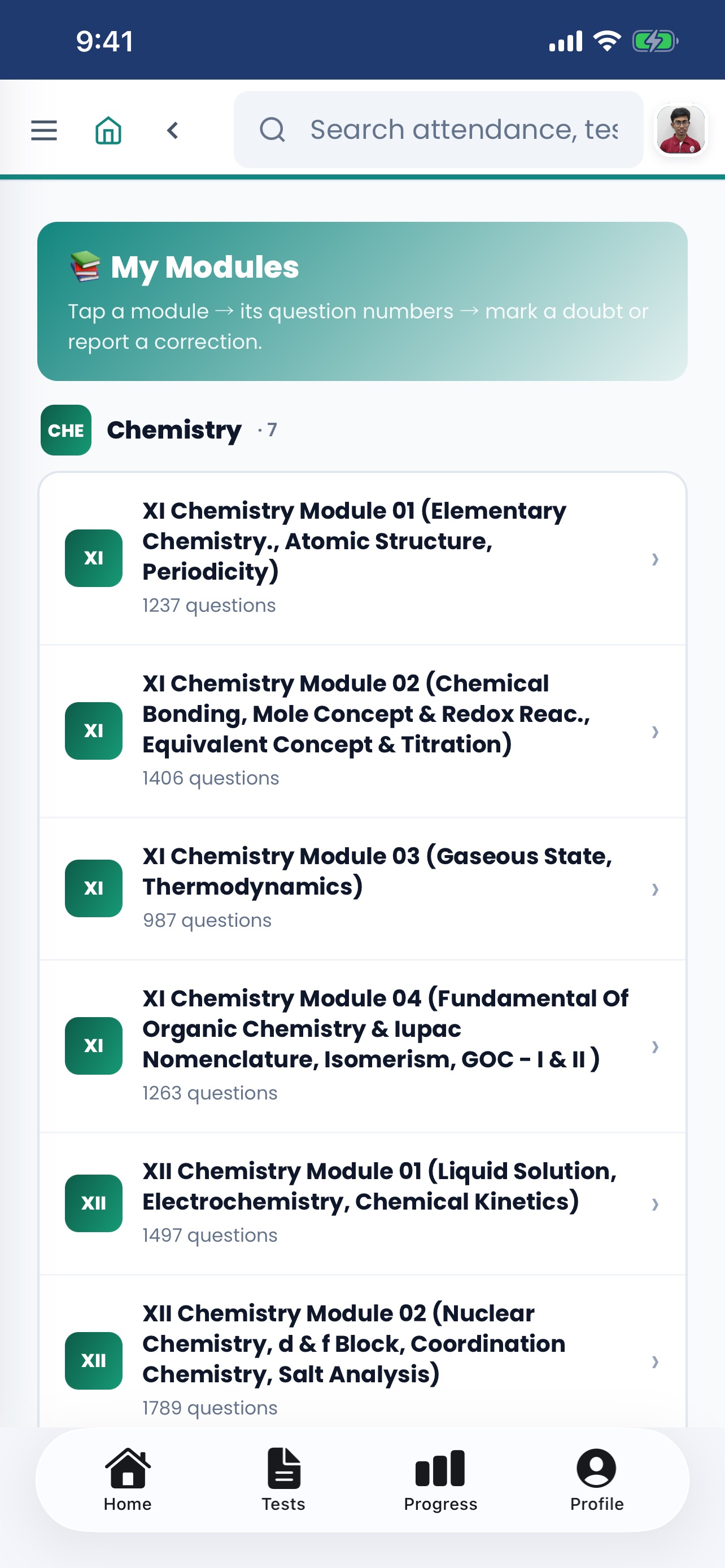 Screenshot 4 of CatalyseR Student & Parent App