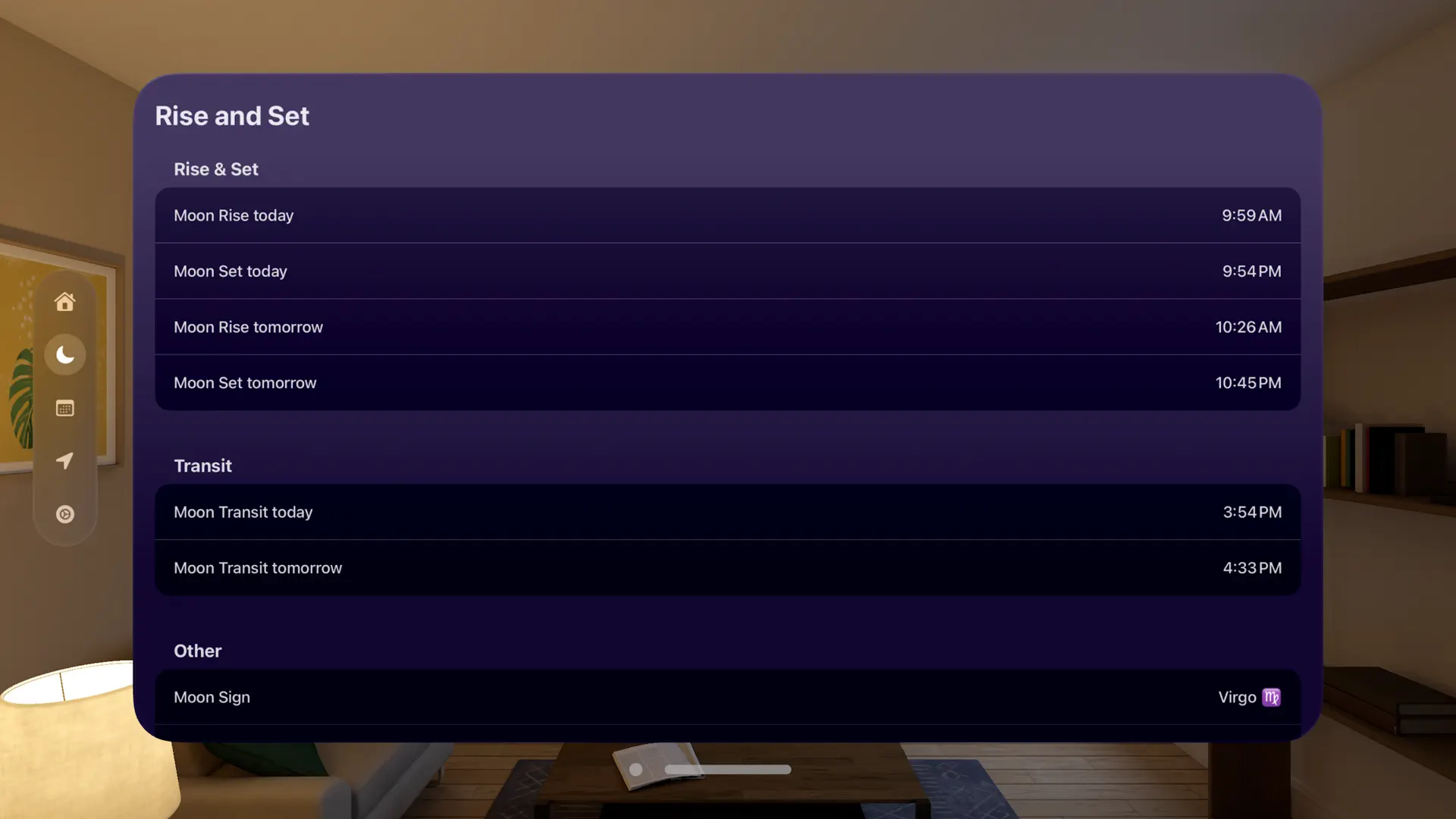 Moon Phase Calendar Plus screenshot 5