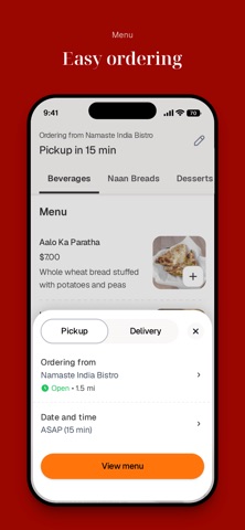 Namaste India Bistro screenshot