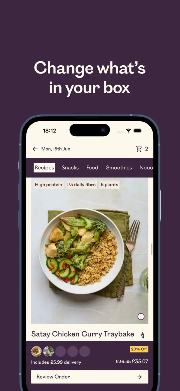 Screenshot #3 pour Mindful Chef