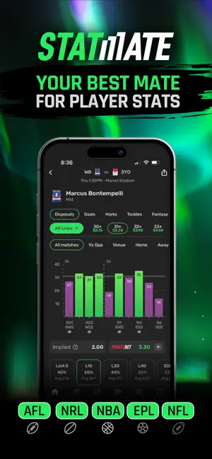 StatMate: Stats & Live Scores screenshot 1
