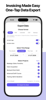 Project Time Tracker: Hours screenshot 4