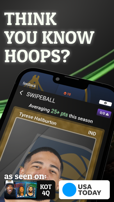 Dribble Hoops Sports Trivia Screenshot