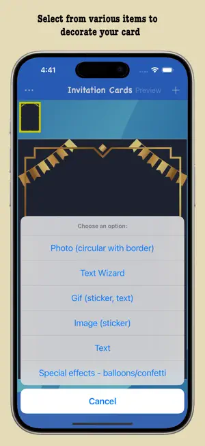 Invitation Cards - Graduation screenshot 3