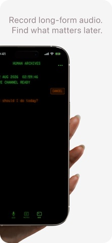 AI Note Taker - Human Archives Screenshot 6 of 10