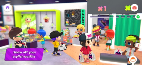 Urban City Stories - Explorez une boutique de mode vibrante où les utilisateurs peuvent expérimenter une multitude de vêtements et d'accessoires, et créer des looks uniques.