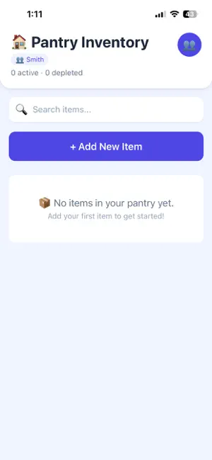 PantryPal: Home screenshot 2