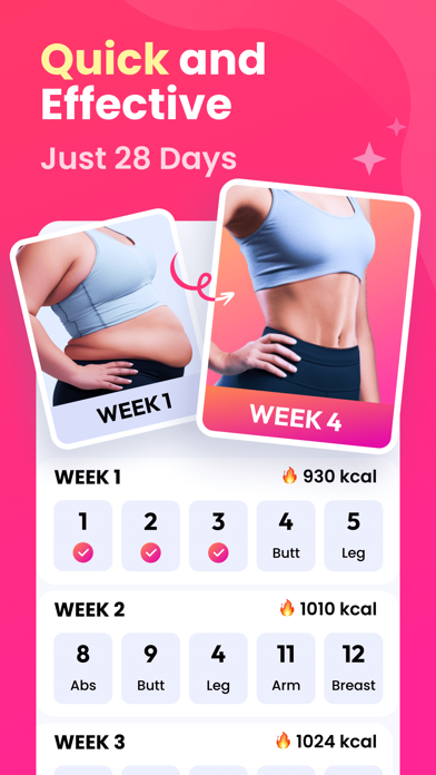 Only7: Fitness & Workout Appのおすすめ画像3