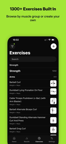 Skulpt: Gym Workout Tracker Screenshot 8 of 8