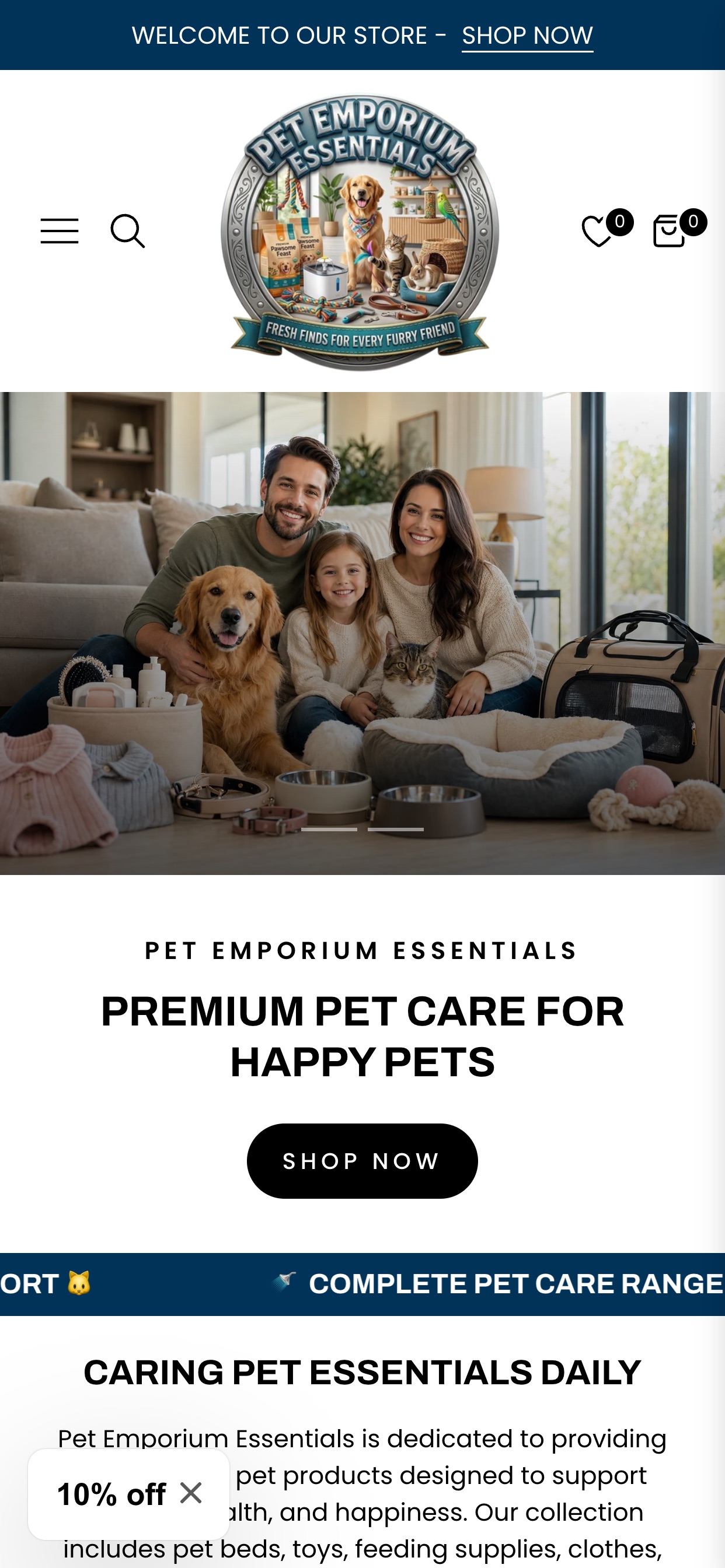 Screenshot 1 of Pet Emporium Essentials