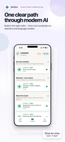 Infera: Learn AI & LLMs Screenshot 4 of 6