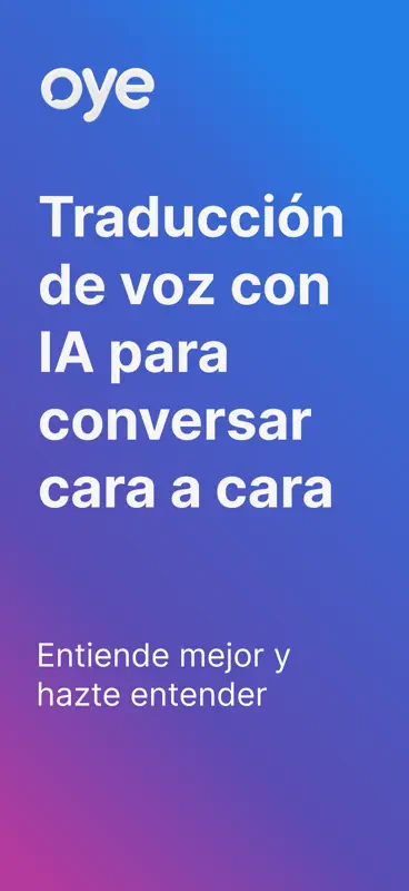 Oye Convo Translate screenshot 1 of 7