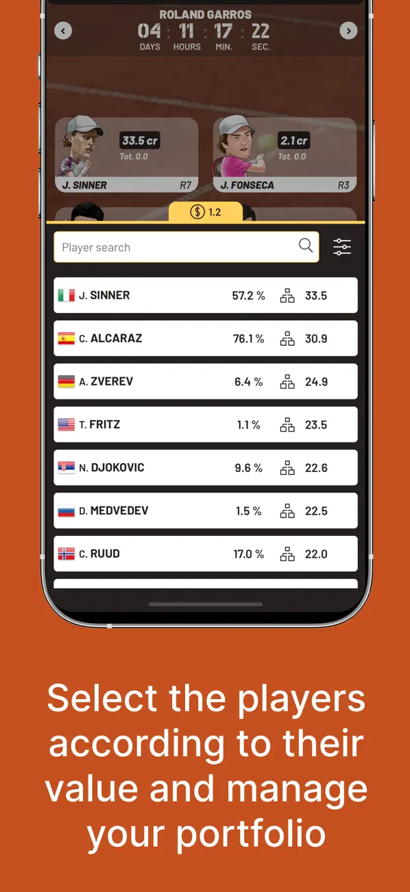 Screenshot #2 pour Smash It - Fantasy Tennis