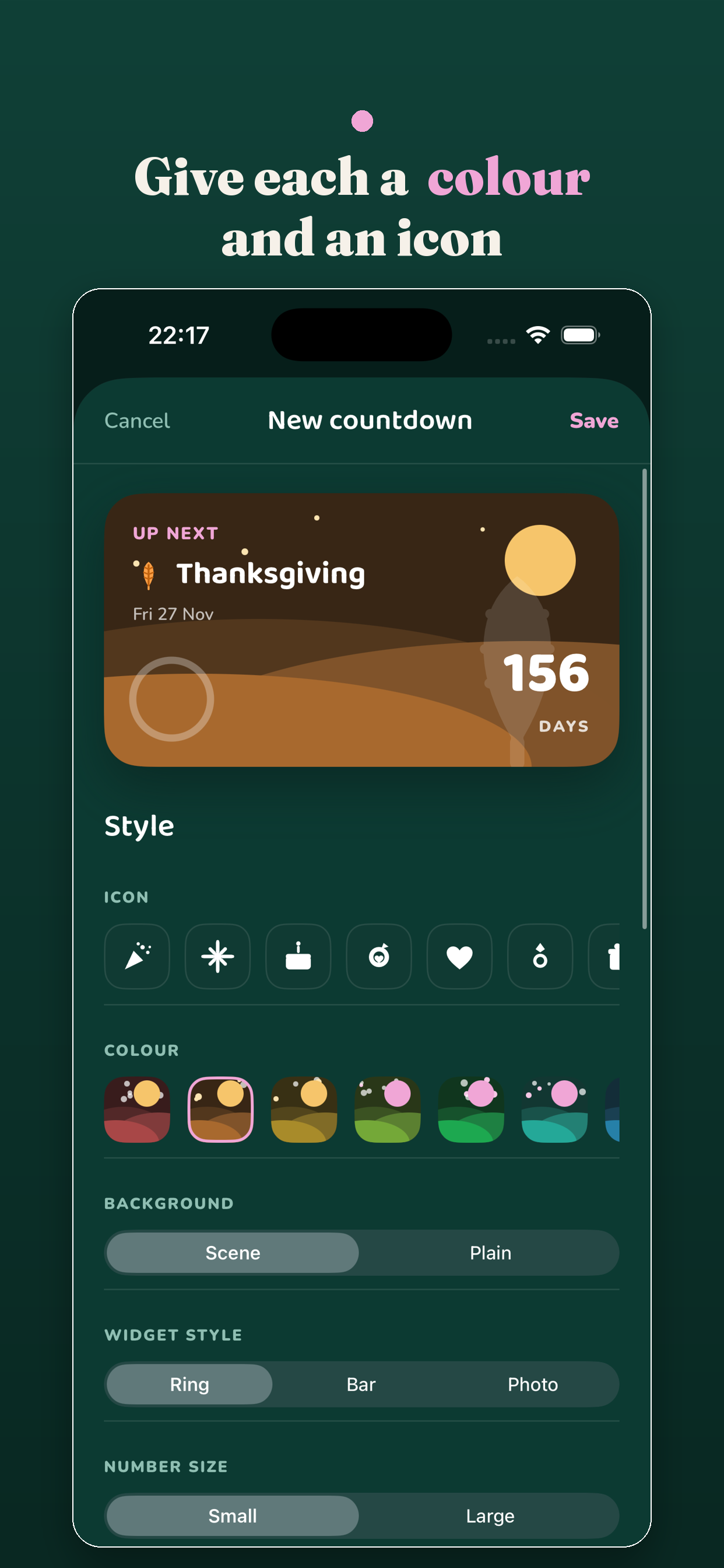 Big Day: Countdown screenshot 4