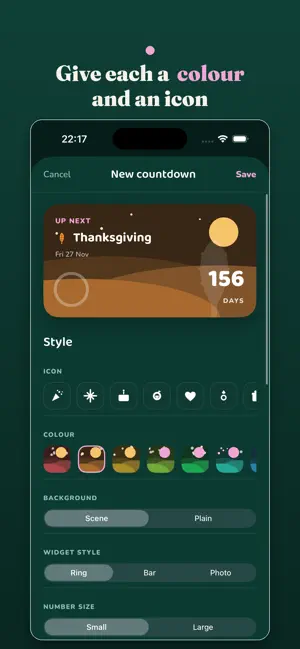 Big Day: Countdown screenshot 4