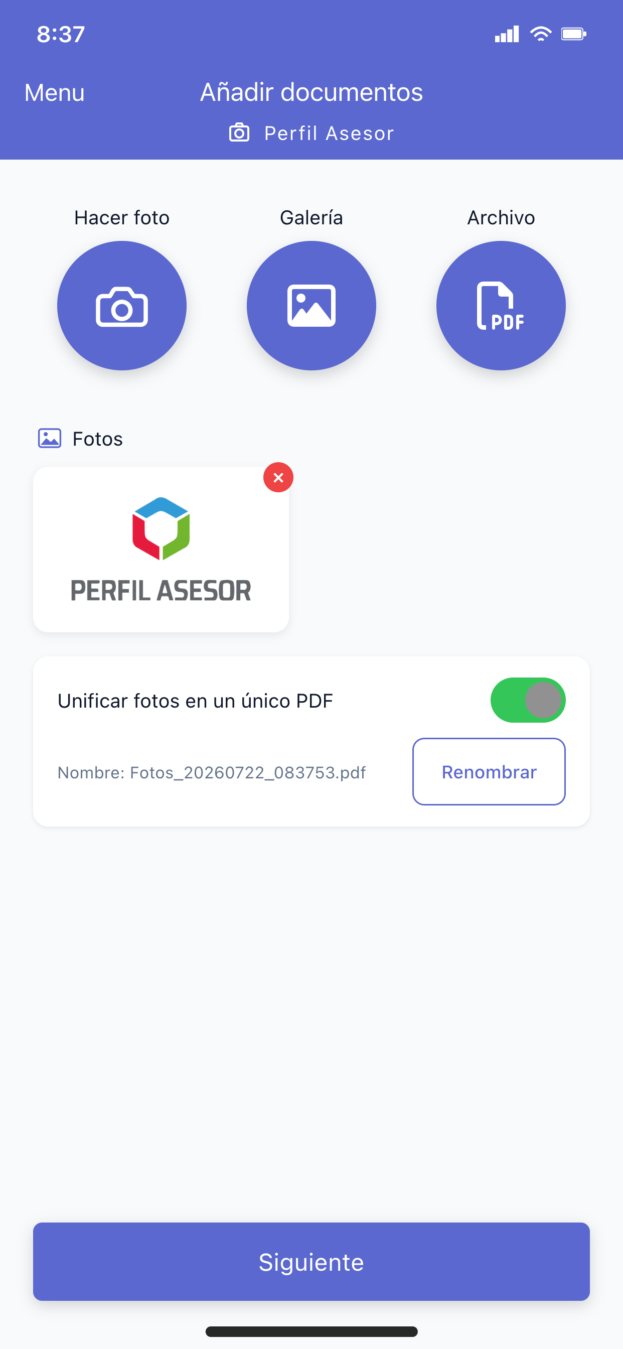 Gesconecta by Perfil Asesor screenshot 4