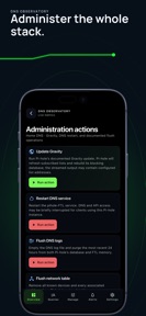 DNS Observatory: Monitor screenshot