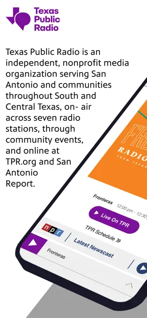 TPR: Texas Public Radio screenshot 1