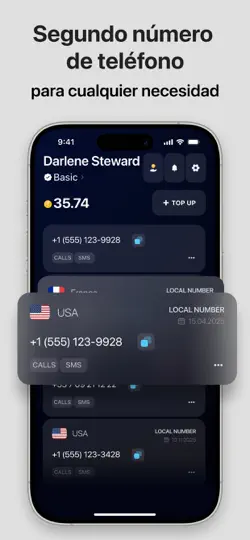 Captura de pantalla de ESIM Plus: Mobile Virtual SIM en iPhone 2