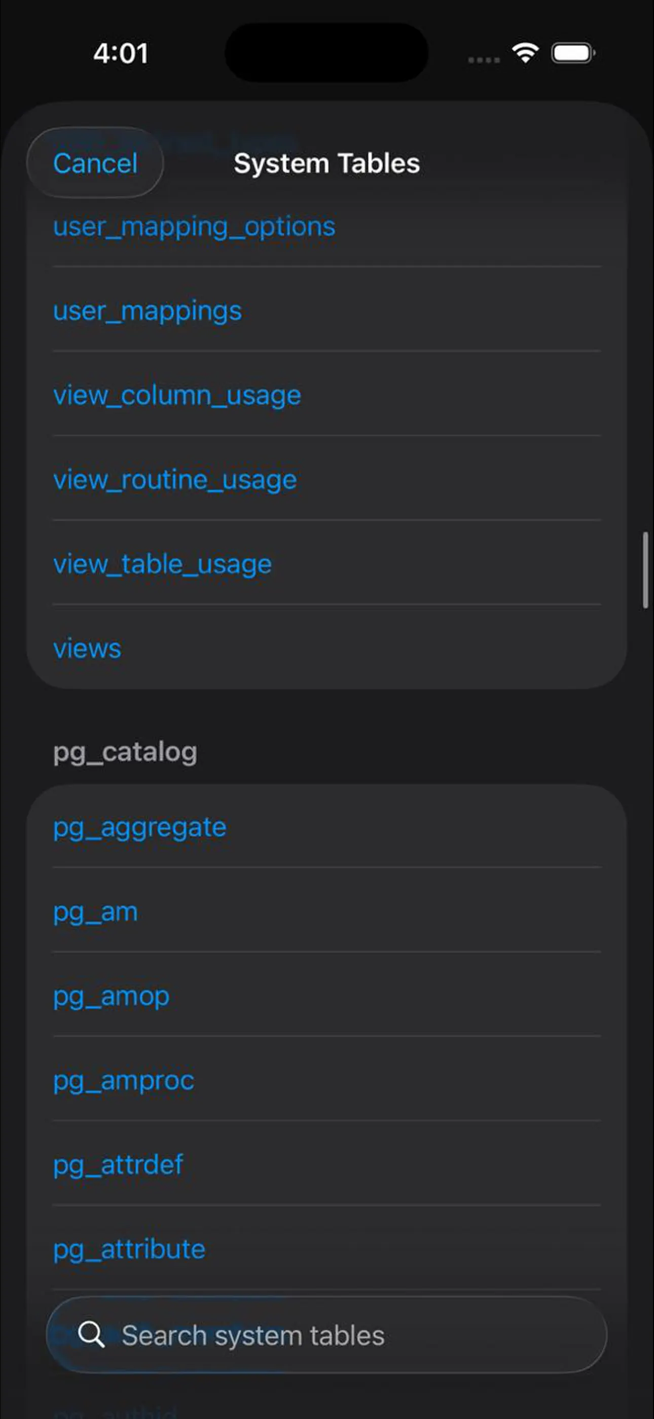 #8. Tablewright: PostgreSQL Editor (iOS) 来自: ROBERT BARRETT LAUNIUS