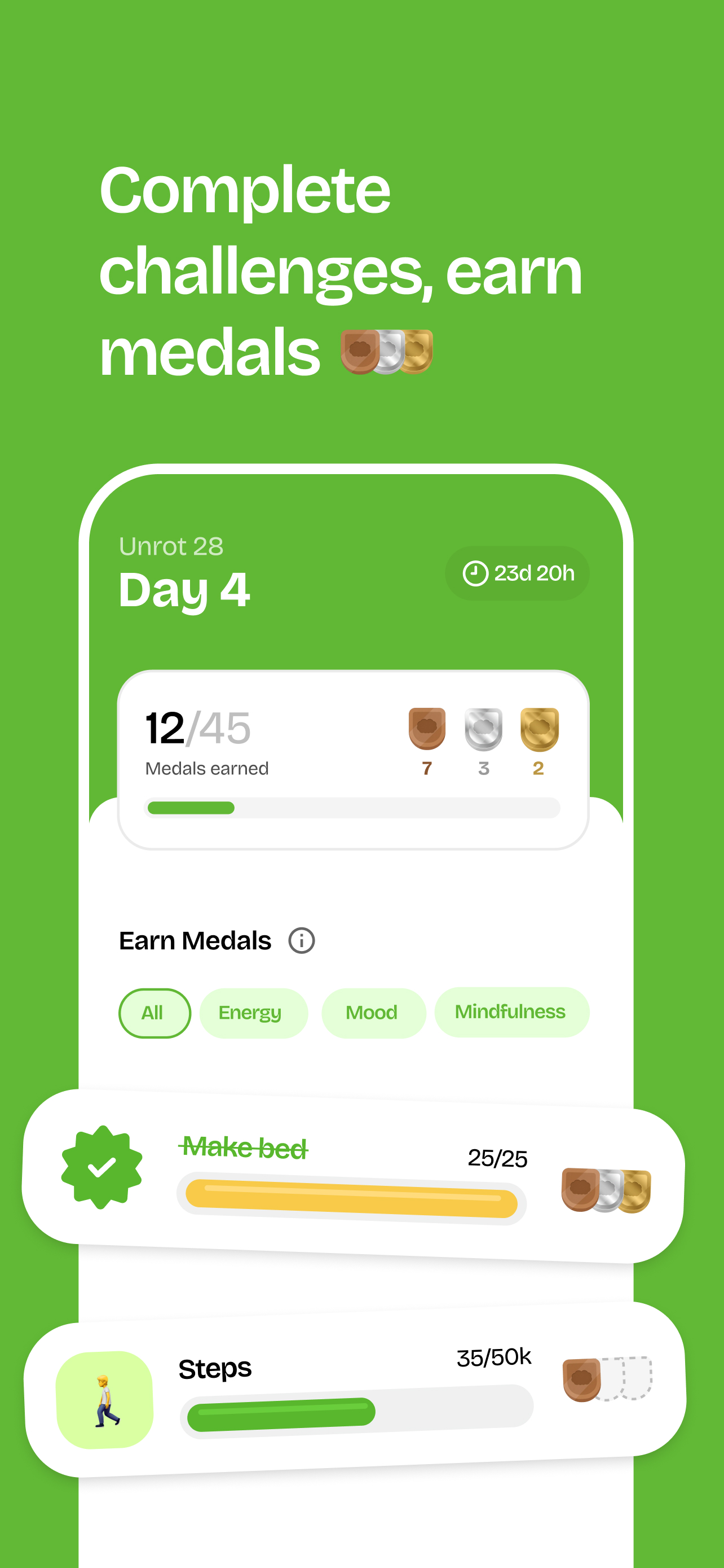 Unrot: Earn your Screen Time | AppFollow | App’s reputation platform
