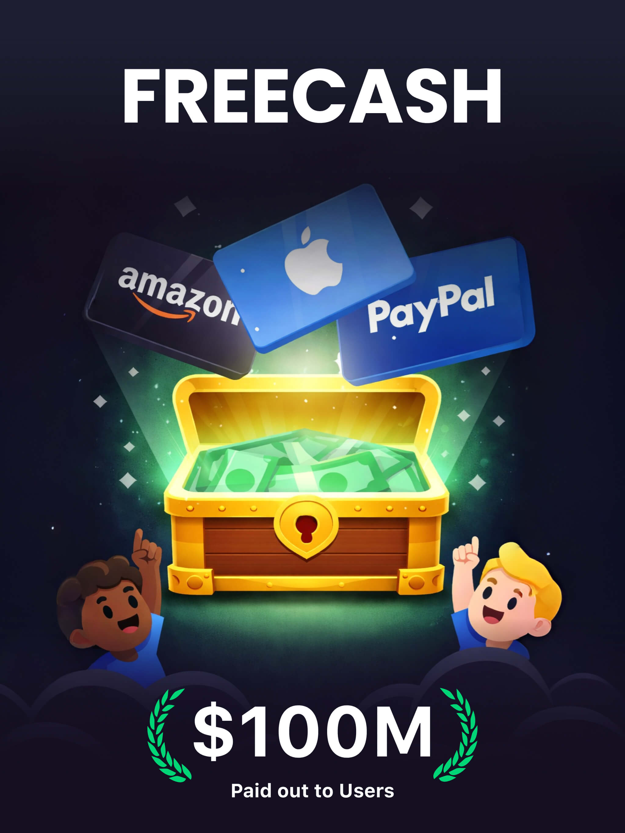 FreeCash: Get Paid Real Money.