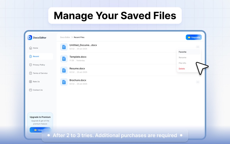 App for Google Docs ・ screenshot