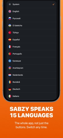 Sabzy: AI Calorie Counter iPhone screenshot