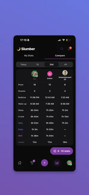 Slumber: Social Sleep screenshot 4