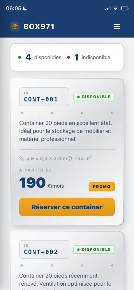 BOX971 Container screenshot 2