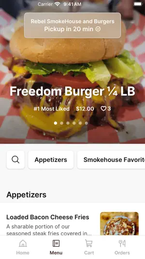 Rebel SmokeHouse and Burgers screenshot 2