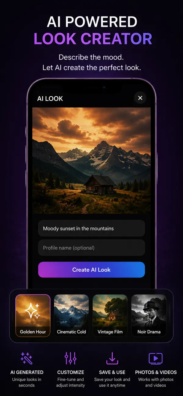 Screenshot #2 pour Cinema Look Pro