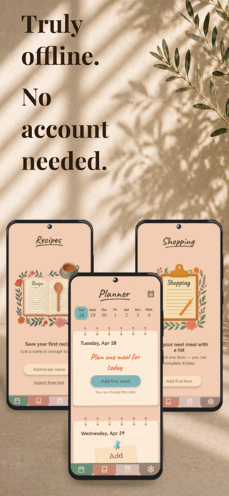 Simple Meal Planner & Cookbook Screenshot 4 of 6