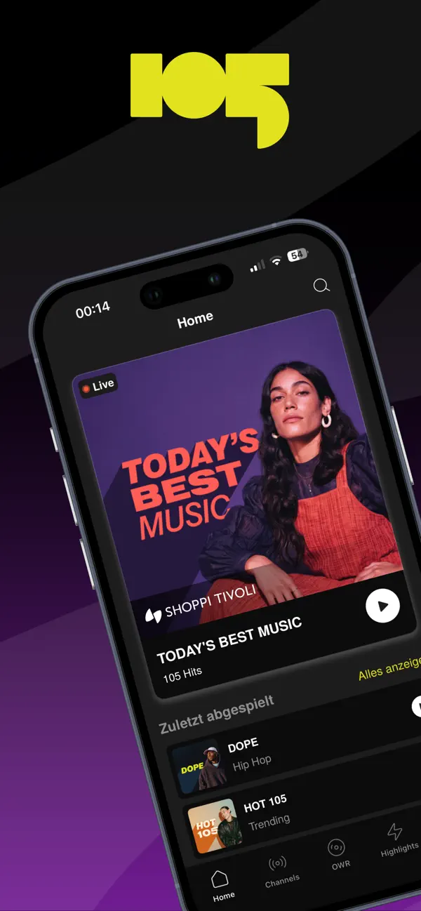 Screenshot #1 pour my105: Music & Shows