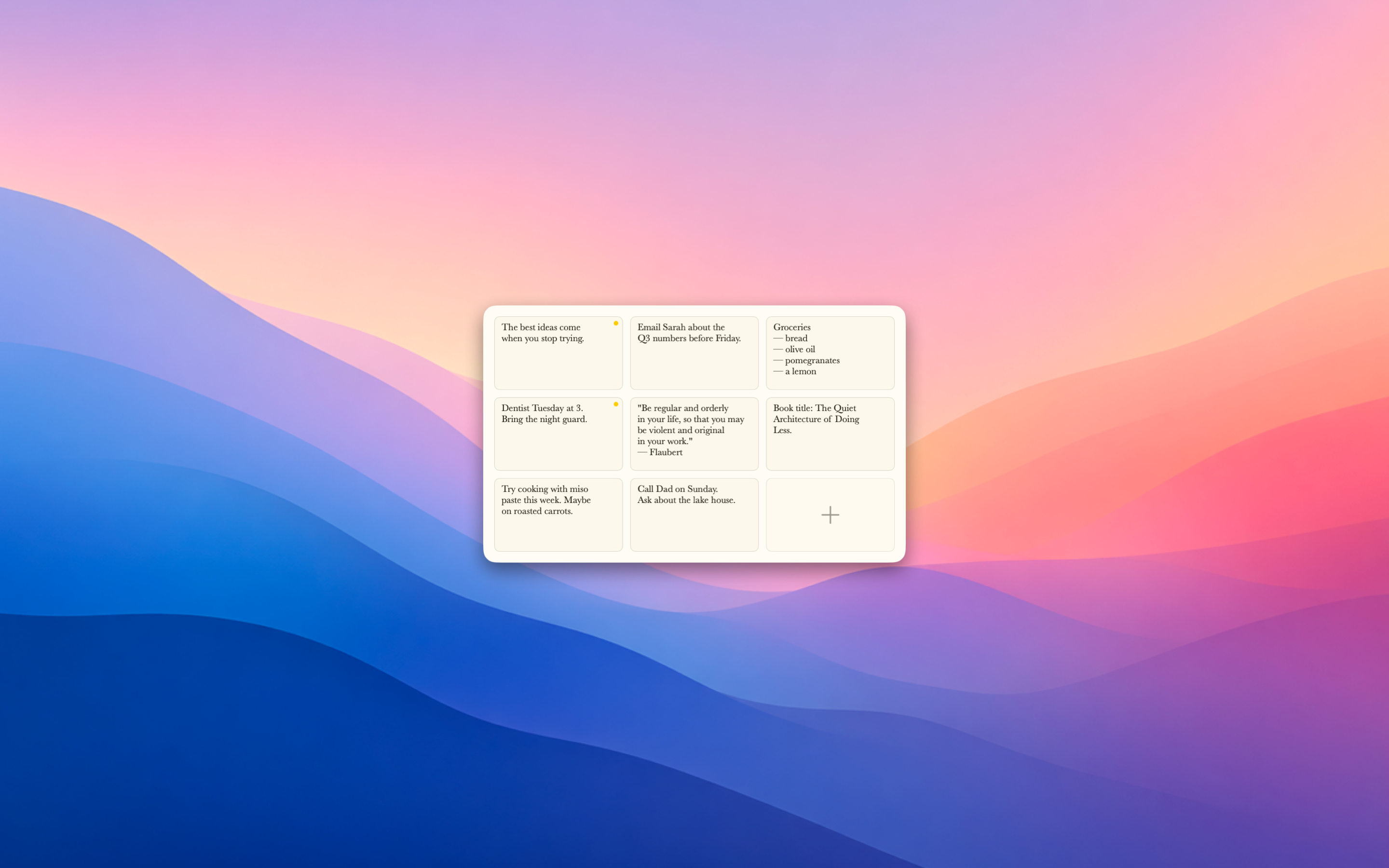 NoteLess — To Catch a Thought