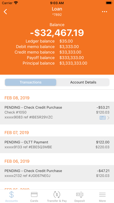 Bank of Sun Prairie Mobile Screenshot