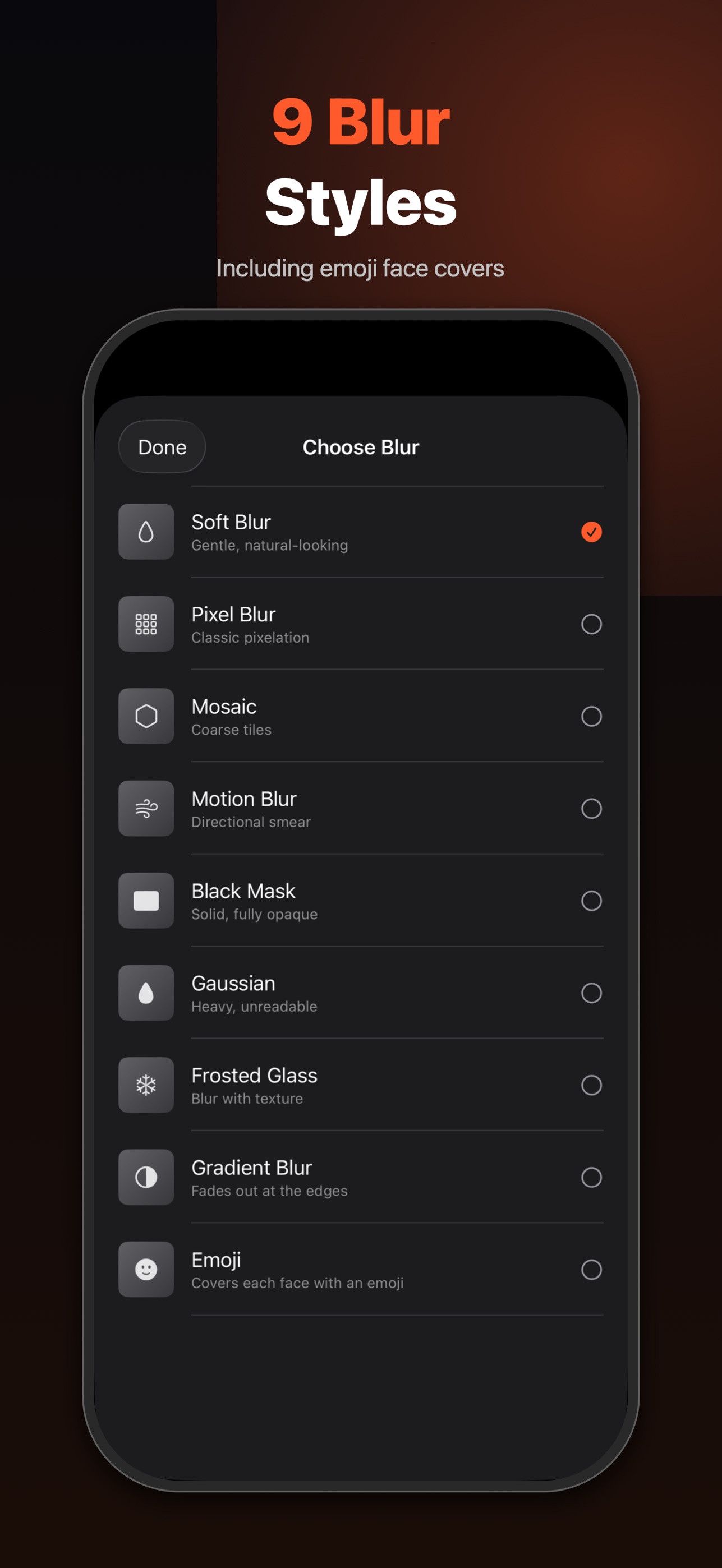 Screenshot 3 of BlurCam Record: Blur Faces
