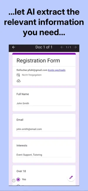 Paper2Form screenshot 3