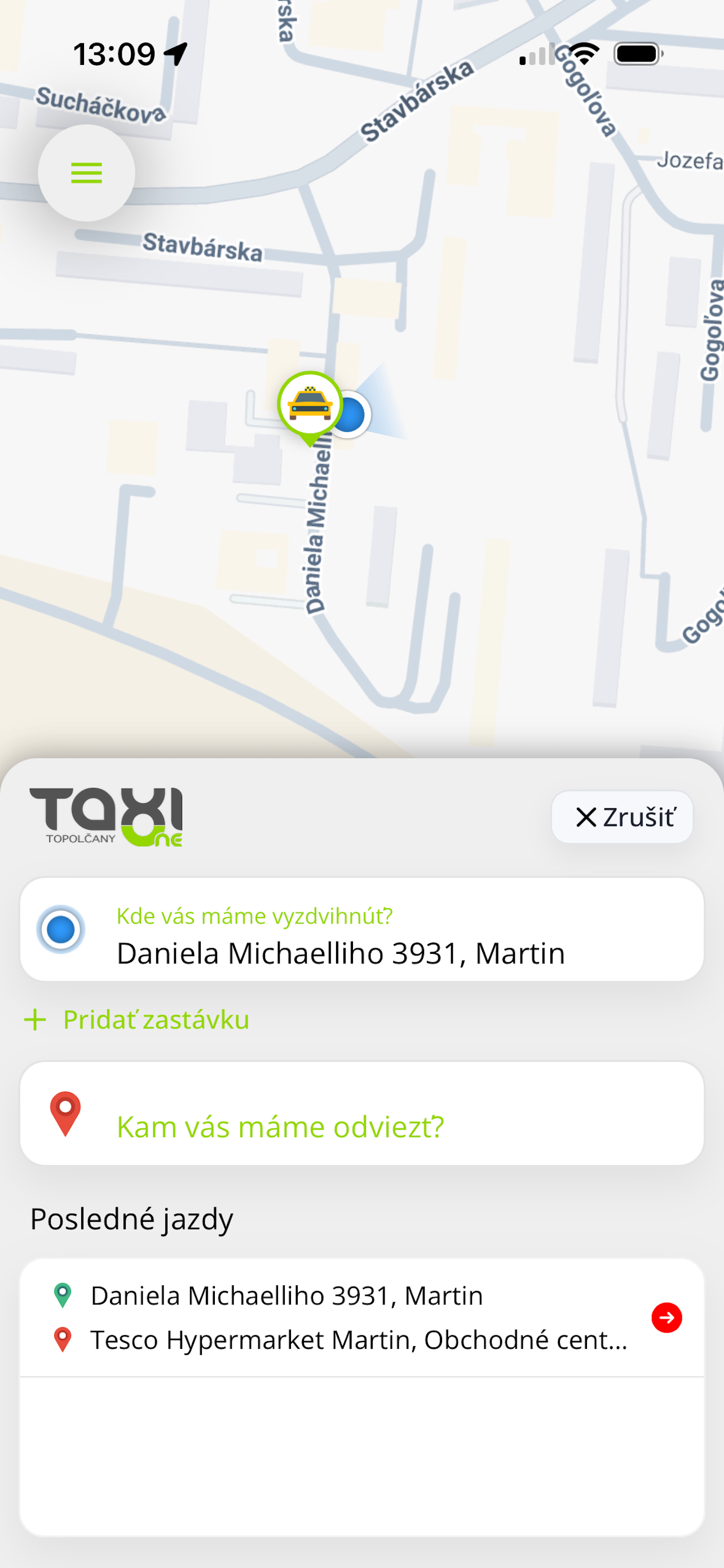 Taxi Topoľčany