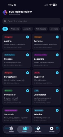EGK MoleculeView AI screenshot