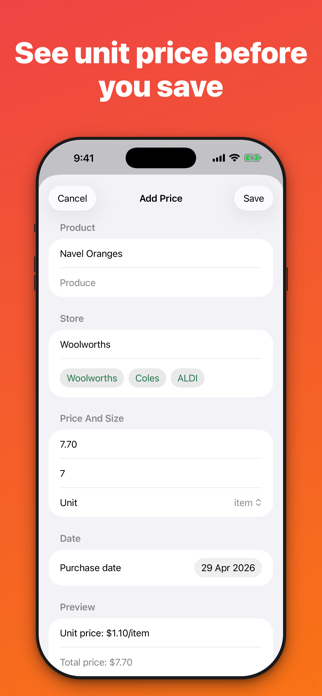 Cart Ledger Screenshot 4 of 7