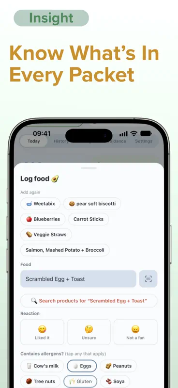 Tiny Tummies: Feed & Nappy Log screenshot 5 of 7