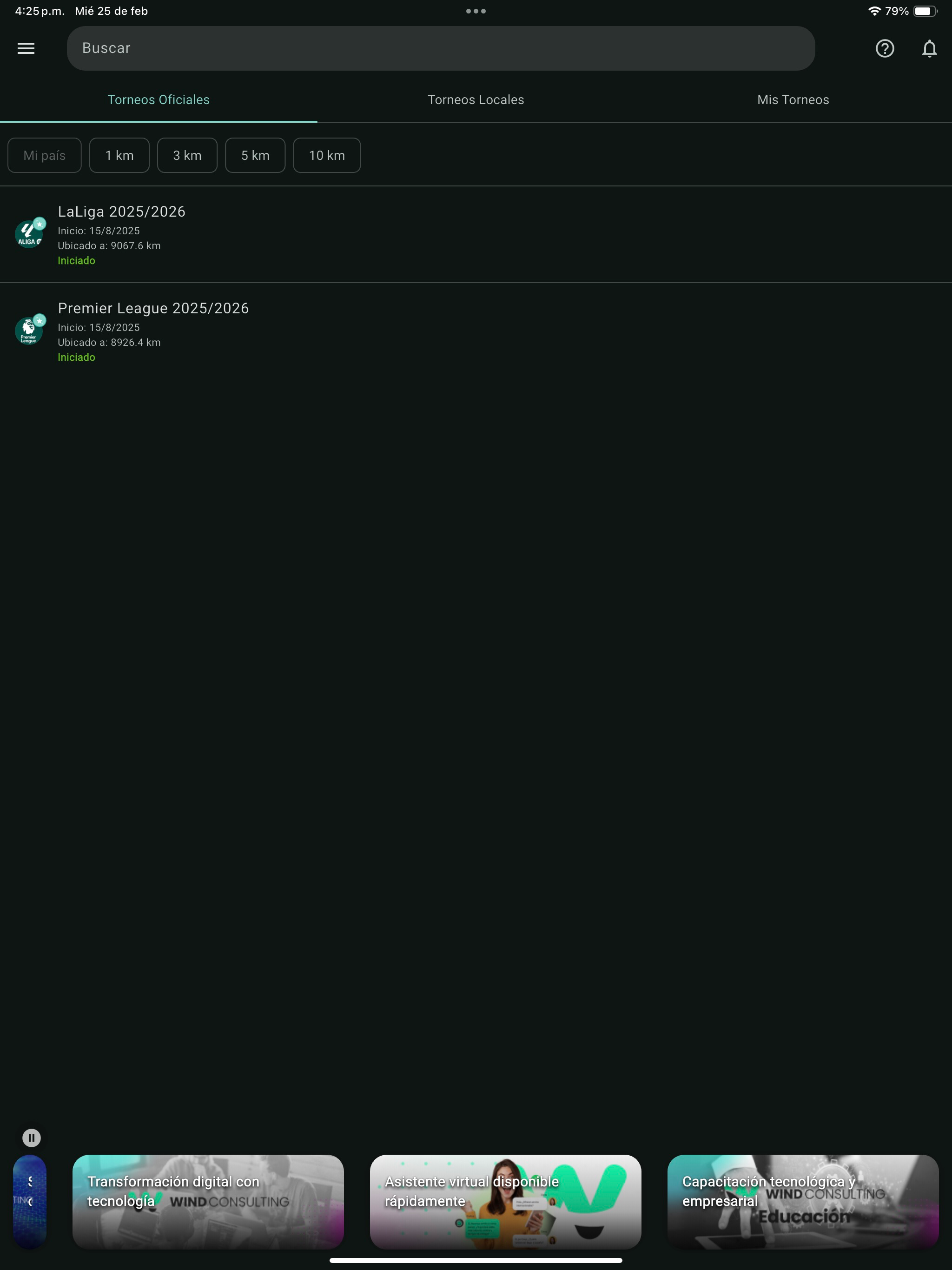 Gama23 Torneos App screenshot 12