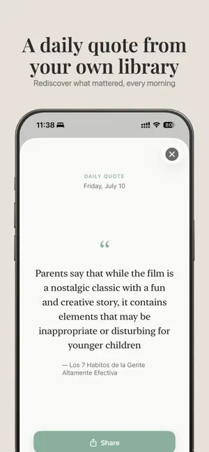 Book Highlight Vault - Snip screenshot 4