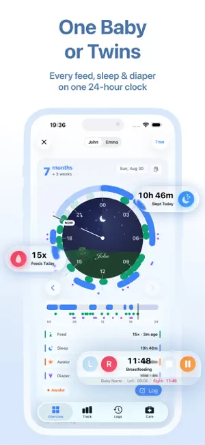 Pregnancy & Baby Tracker - PB screenshot 1