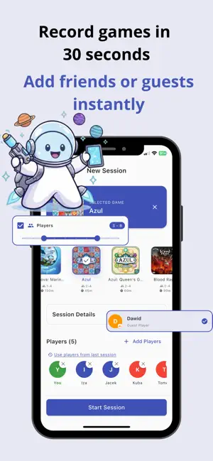 Scored: Board Game Tracker screenshot 3